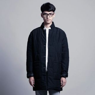 Kith&Kin Pocket-detail Quilted Coat