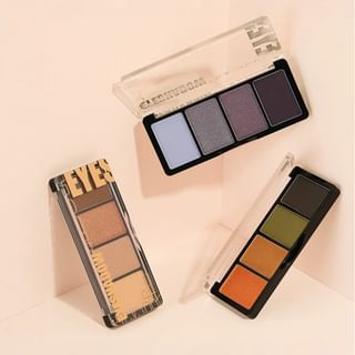 Pudaier - Matte Quad Eyeshadow Palette - 10 Types 01# - 1.5G