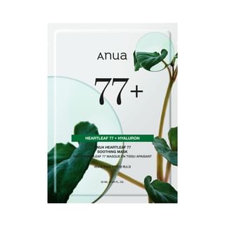 Anua - Heartleaf 77 Soothing Mask 2025 Version - 25ml X 1 Sheet
