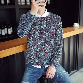 Chuoku Melange Knit Sweater