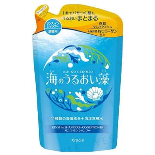 Kracie - Moisturizing Algae Of The Sea Moisturizing Care Rinse in Shampoo 380ml Refill