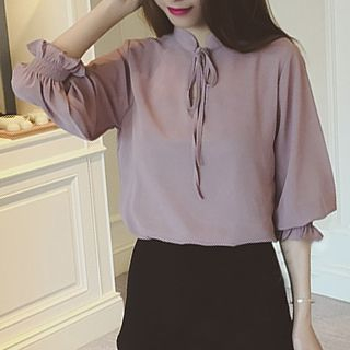 Jolly Club Chiffon Blouse with Camisole Top