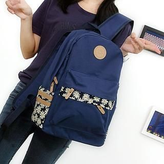 Bag Hub Daisy Trim Backpack