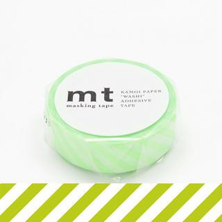 mt mt Masking Tape : mt 1P Stripe Shocking Green