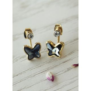 kitsch island Butterfly Earrings