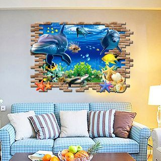 LESIGN Cartoon Wall Sticker