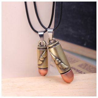 KINNO Couple Bullet Necklace