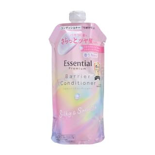 Kao - Essential Premium Barrier Conditioner Silky & Smooth Refill 340Ml