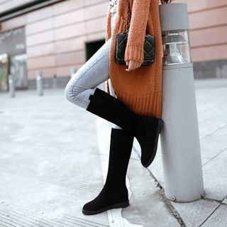 Pastel Pairs Hidden Wedge Tall Boots