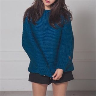ERANZI Hand Made Wool Blend Sweater