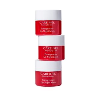 Care:nel - Pomegranate Lip Night Mask Set 5G X 3 Pcs