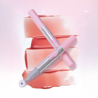Veecci - Crystal Clear Roll-On Lip Gloss Pen - 6 Colors X01# Strawberry Candy - 2G