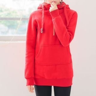 Colorpolitan Zip-Accent Hooded Pullover