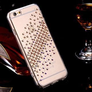 Kindtoy Embellished Transparent Silicone Case - iPhone 6s / 6s Plus
