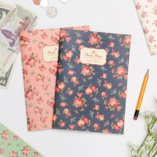 iswas Floral Print Account Book