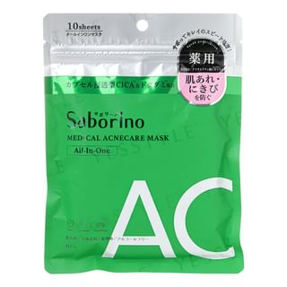 Bcl - Saborino Medical Acnecare Mask 10 Pcs
