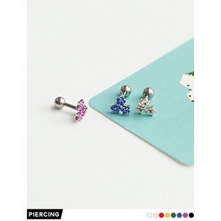 PINKROCKET Colored Flower Earrings (Single)