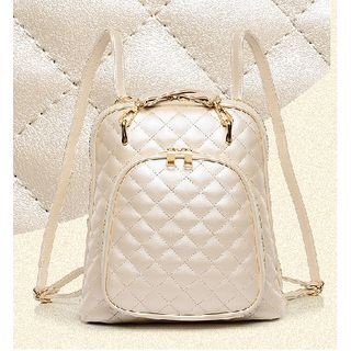 LineShow Quilted Convertible Backpack