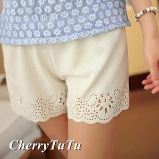 CherryTuTu Laser Cut Under Shorts