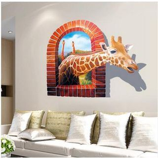 LESIGN Giraffe 3D Wall Sticker