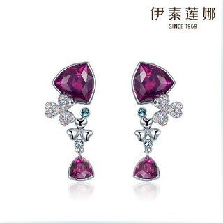 Italina Swarovski Elements Crystal Drop Earrings