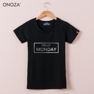 Onoza Short-Sleeve Lettering T-Shirt