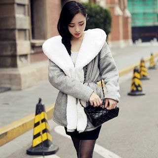 Sherbo Fleece-Lined Hooded Coat