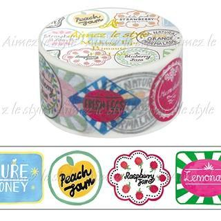Aimez le style Aimez le style Masking Tape Primaute Middle Fruit Labels