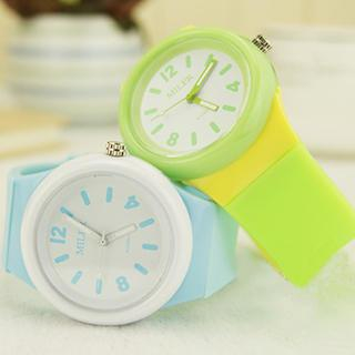 InShop Watches Silicon Strap Watch