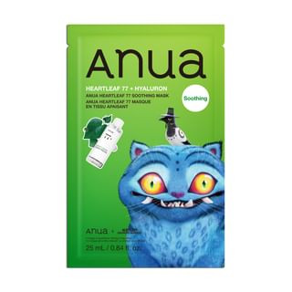 Anua - Kpop Demon Hunters Heartleaf 77 Soothing Mask 25Ml X 1 Sheet