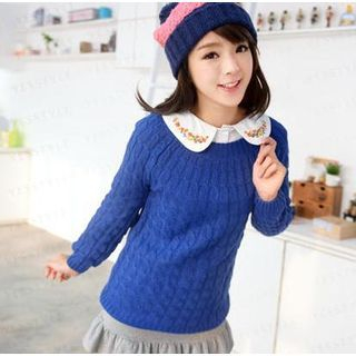 59 Seconds Cable Knit Sweater