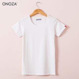 Onoza Short-Sleeve Plain T-Shirt