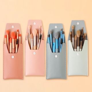 xixi - Makeup Brush Set - 4 Colors #Light Pink