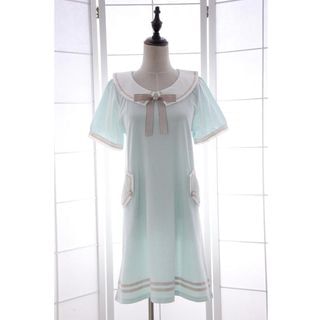 Reine Peter Pan Collar Bow Dress