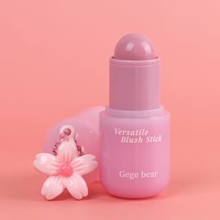 Gege Bear - Versatile Blush Stick - 6 Colors #06 Violet Flower - 3.8G