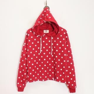 Momewear Dotted Hooded Pullover