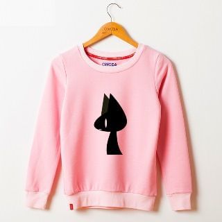 Onoza Cat-Print Sweatshirt
