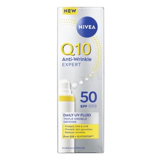 NIVEA - Q10 Anti-Wrinkle Expert Daily UV Fluid SPF 50 40ml