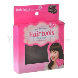 Etude House - Hot Style Hair Tools Natural Bangs (#02 Dark Brown) 1 pc