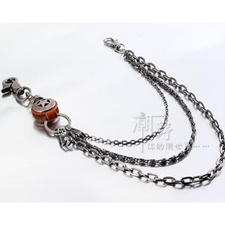 Trend Cool Star Multi-Chain Long Keychain