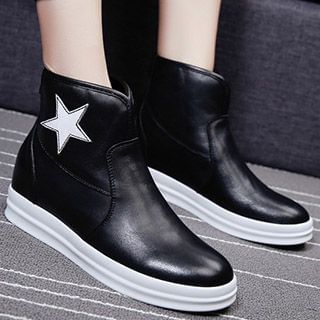 Ammie Platform Star Short Boots