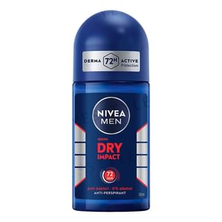 Nivea Men's - Dry Impact Deodorant Roll On Indonesia Edition 50Ml