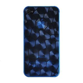 ioishop Crystal iphone 4/4S Case  Blue - One Size
