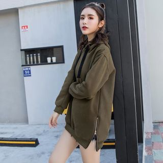Eloqueen Hooded Loose-Fit Pullover