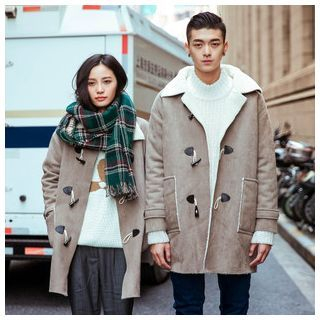 Simpair Hooded Couple Toggle Jacket