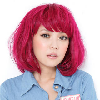 Clair Beauty Short Full Wig - Straight  Red - One Size