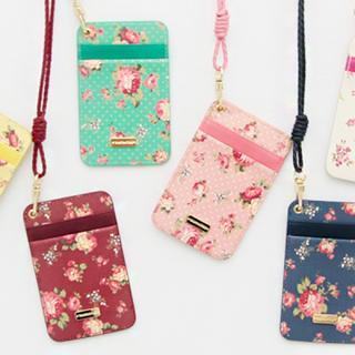 iswas Floral Print Card Holder