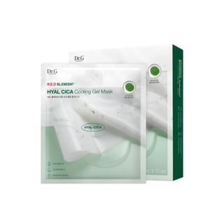 Dr.G - Set de Mascarillas R.E.D Blemish Hyal Cica Cooling Gel Mask Set