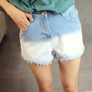 Eva Fashion Distressed Denim Shorts