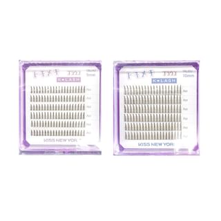 KISS NEW YORK - Tokimeki K-LASH Eyelashes Brown - 10mm - 120 pcs